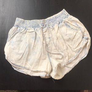 Acid Wash Lightweight Shorts